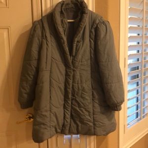 Poly Filled Knee Length Coat